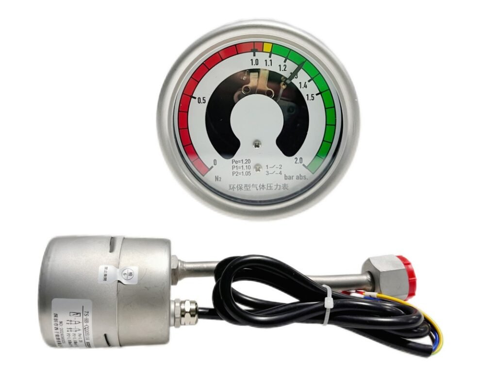 barometer for gas insulated cabinet (eco mark + alarm) 7s hb cq20511a 1.2 dial