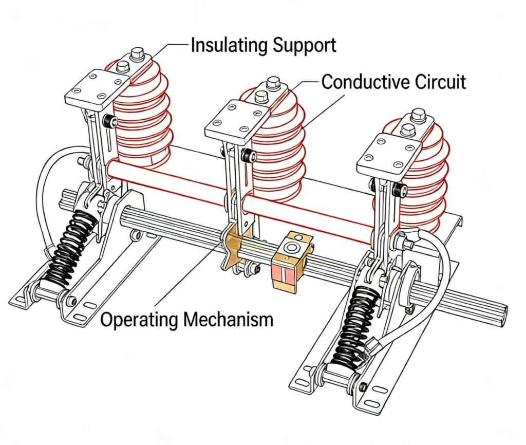 earthing switch drawing