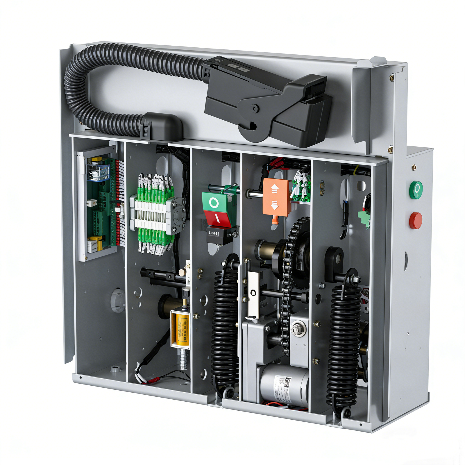 spring operated mechanism