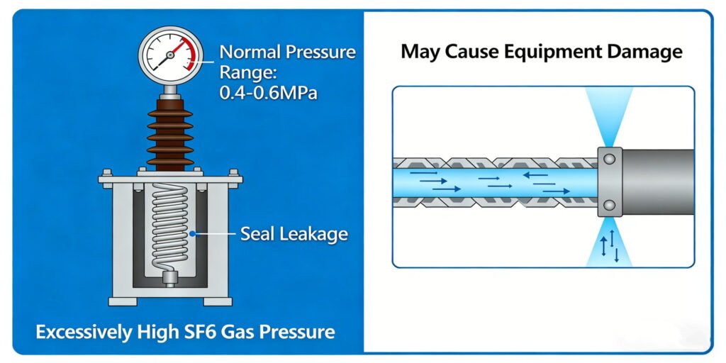 sf6 gas pressure