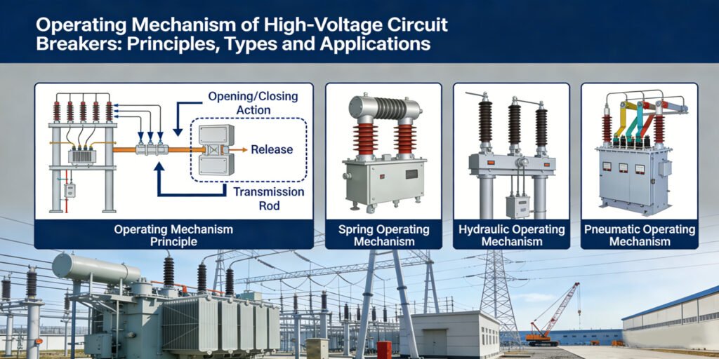operating mechanism of high voltage circuitbreakers