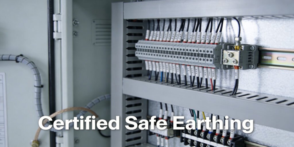 certified safe earthing