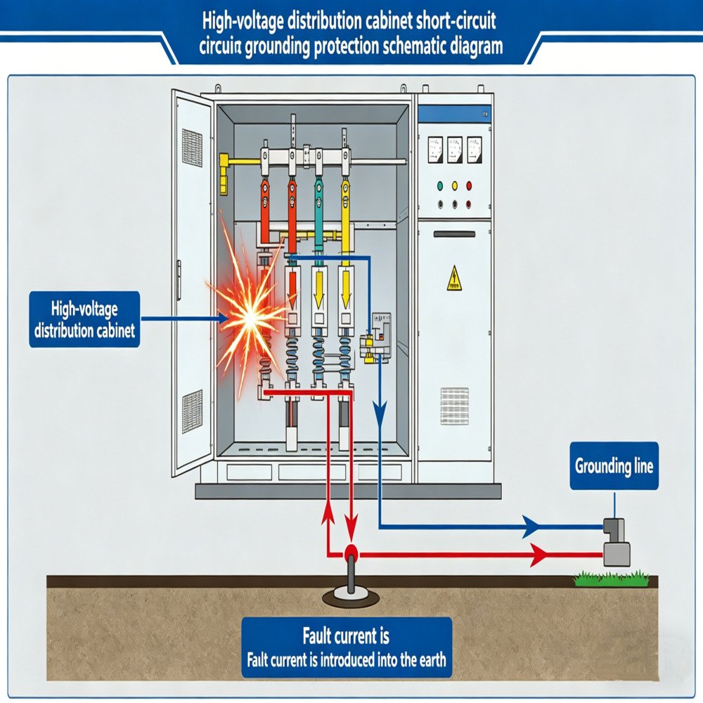 high voltage switchgear insulators and grounding parts