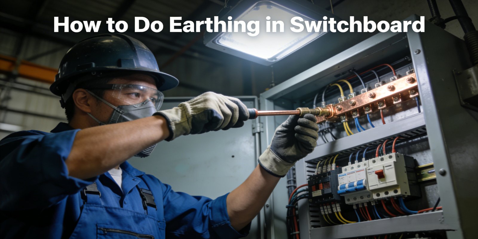 how to do earthing in switchboard