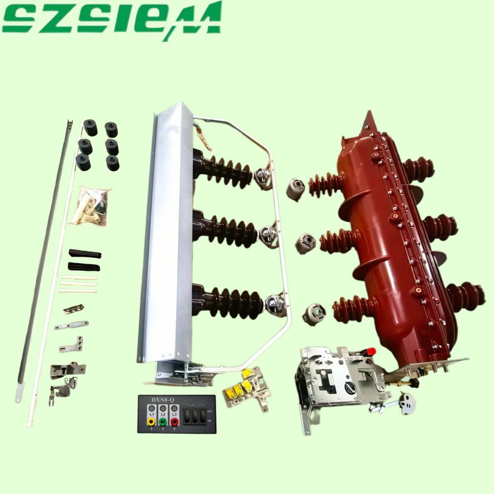 sf6 gas insulated load break switch components for medium voltage rmu