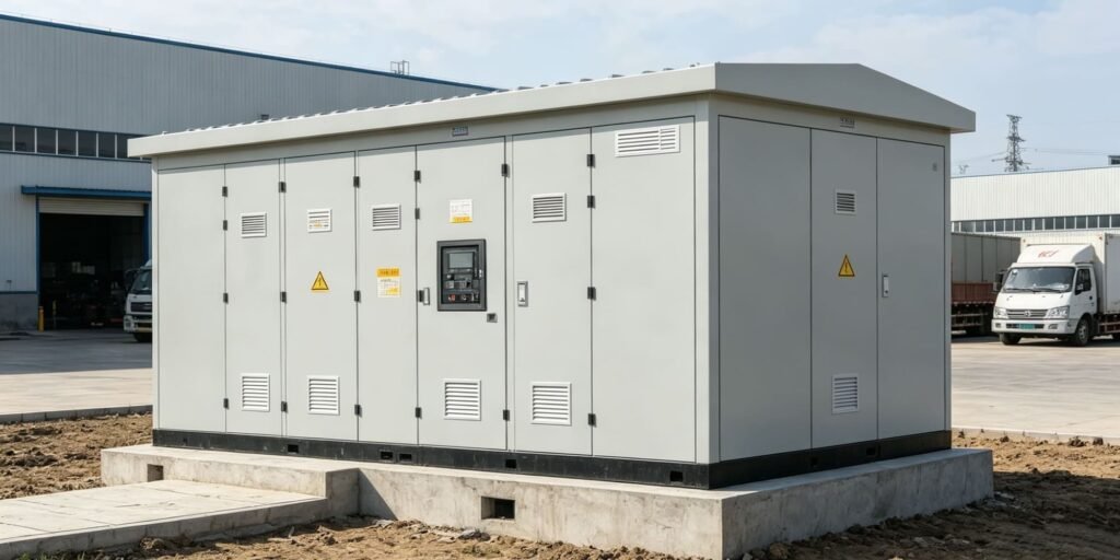 air insulated switchgear modular prefabricated substation outdoor