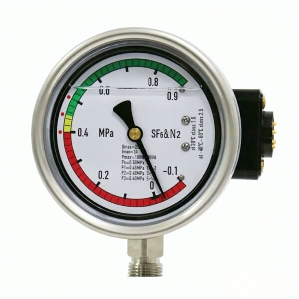 gdm series sf6 n2 gas density relay pressure gauge dial