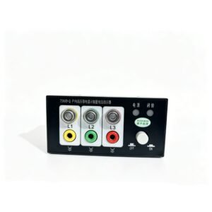 7SN8D-Q VPIS front panel with power lock L1 L2 L3 LEDs and ON OFF self-test switch Xizi Energy