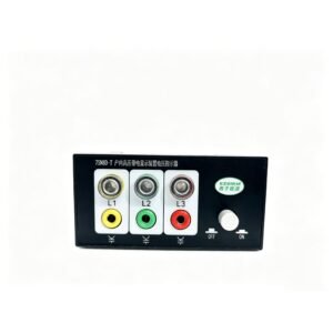 7SN8D-T indoor high voltage live display device front panel with L1 L2 L3 LED indicators and ON OFF self-test switch Xizi Energy