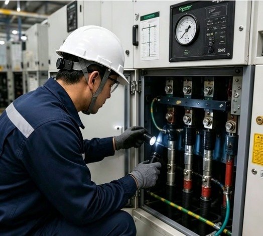 schneider sm6 switchgear annual inspection