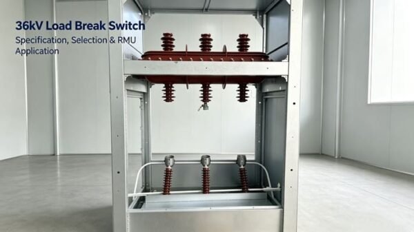 36kV load break switch, specification and selection guide for ring main unit (RMU) power distribution equipment
