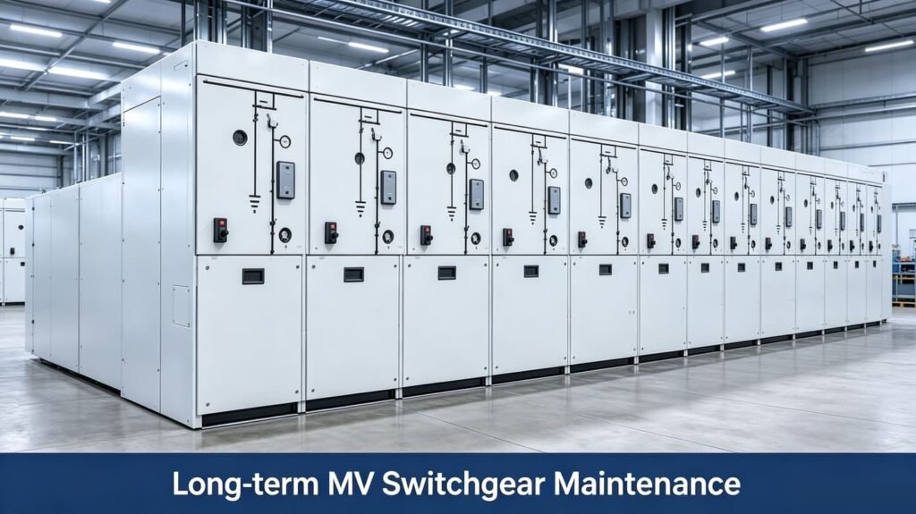 Medium‑voltage ring main unit switchgear installation for preventive maintenance and long‑term operation