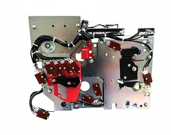 7S-RM-QM RM6 compatible operating mechanism assembly, aftermarket replacement operating mechanism for RM6 ring main unit maintenance and direct swap installation