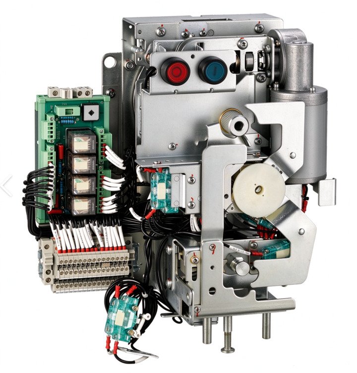 RMU motorized operating mechanism for manual RMU motorization retrofit