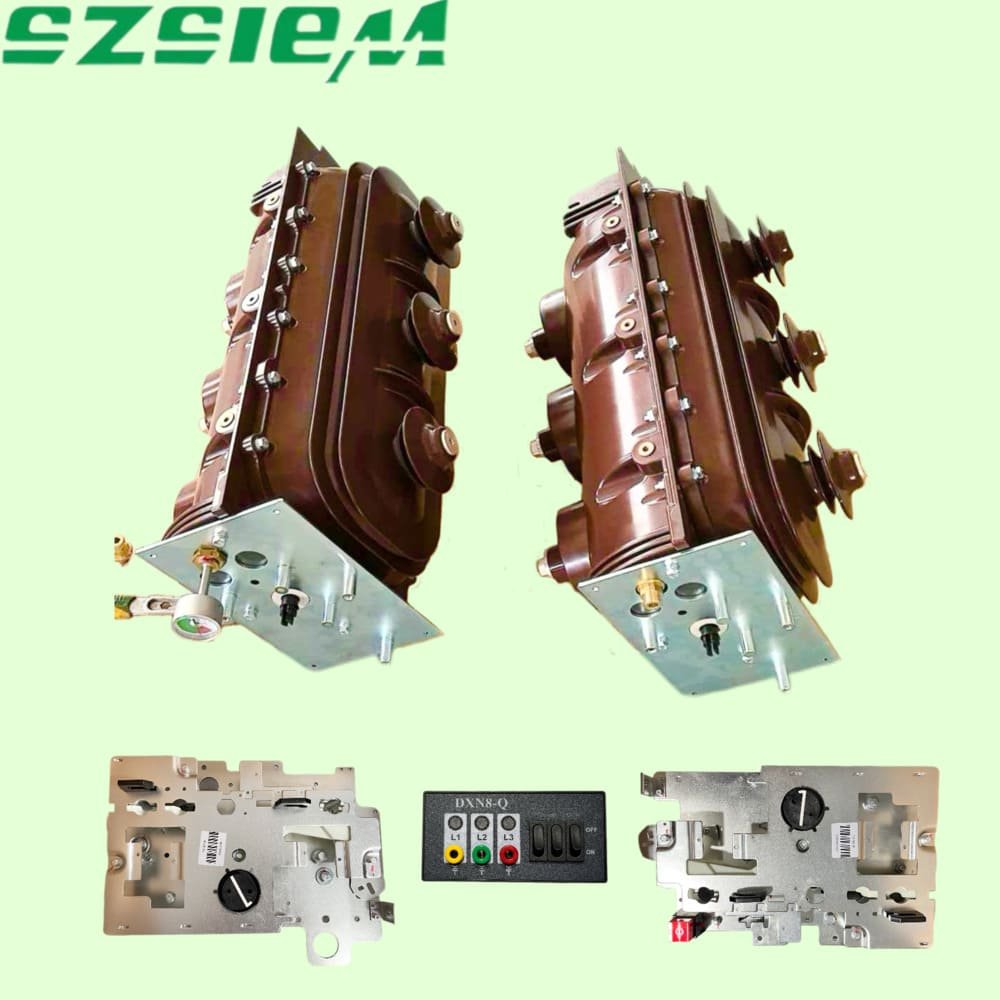SF6 gas insulated load break switch and spare operating components for RMU