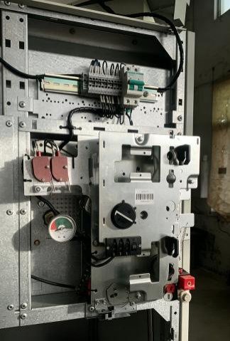 SM6-36 switchgear operating mechanism with SF6 density monitor for troubleshooting gas alarm